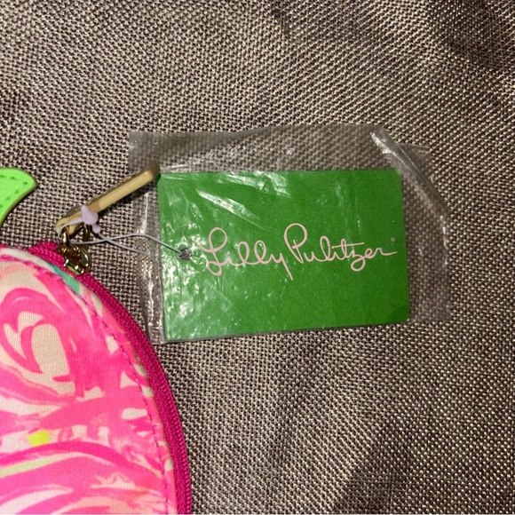 Lilly Pulitzer Women’s Pineapple Coin Case with Lobster Clasp - Picture 2 of 7
